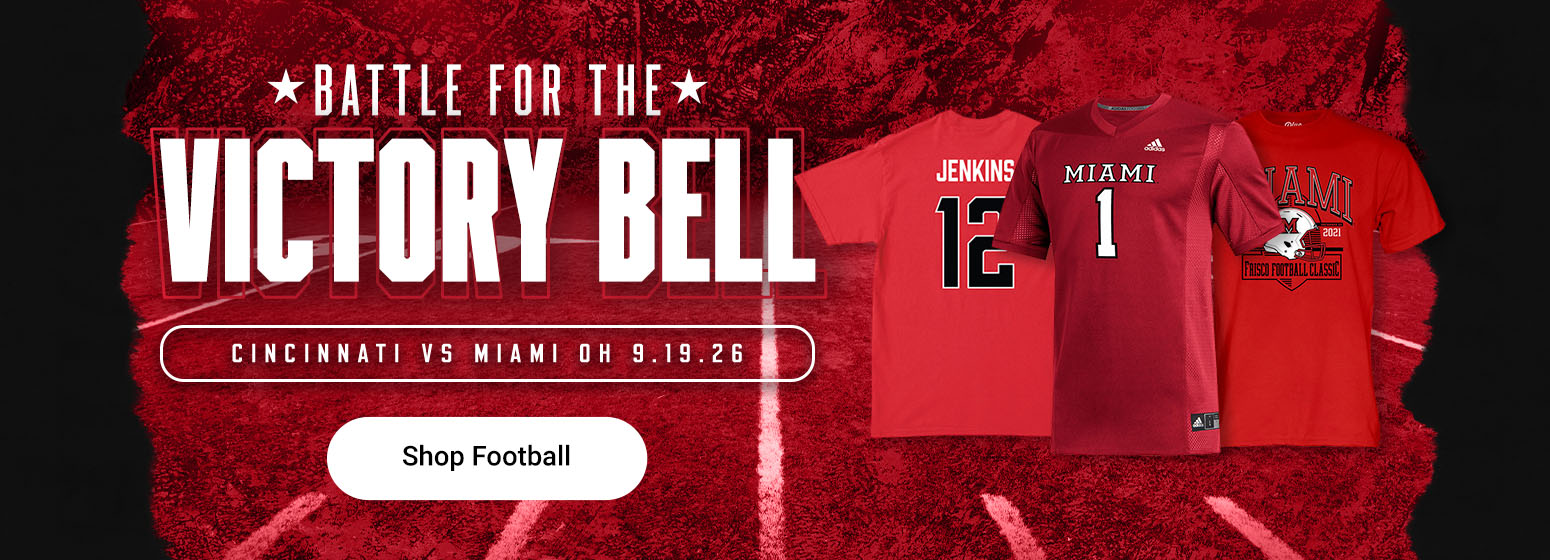 Battle for the Victory Bell | Cincinnati vs. Miami OH 9.19.26 | Shop Football