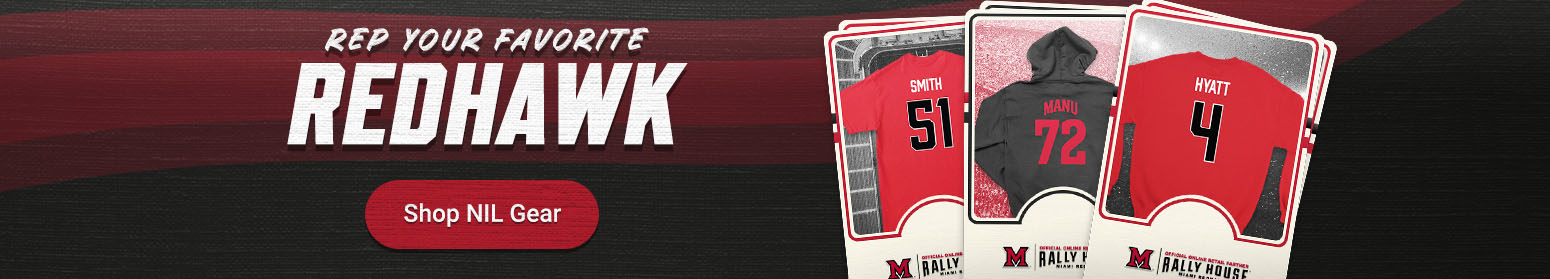Rep Your Favorite RedHawk | Shop NIL Gear